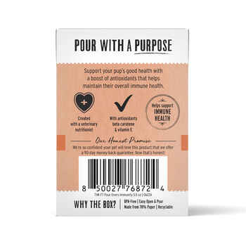 The Honest Kitchen Functional POUR OVERS Immunity Support Beef Stew Dog Food Topper - 5.5 oz Box - Case of 12