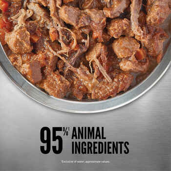 ORIJEN Premium Beef Stew Recipe with Shredded Beef & Egg Wet Dog Food 12.8 oz Cans - Case of 12