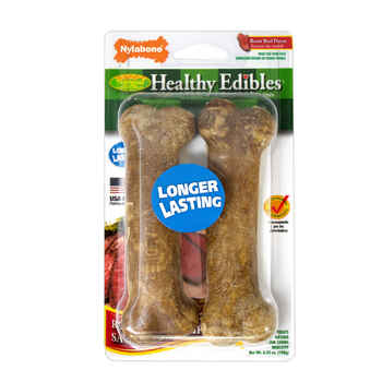 Healthy Edibles Longer Lasting Beef Treats Wolf 2 count product detail number 1.0