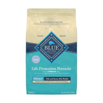 Blue Buffalo Life Protection Formula Adult Fish & Brown Rice Recipe Dry Dog Food 30 lb Bag product detail number 1.0