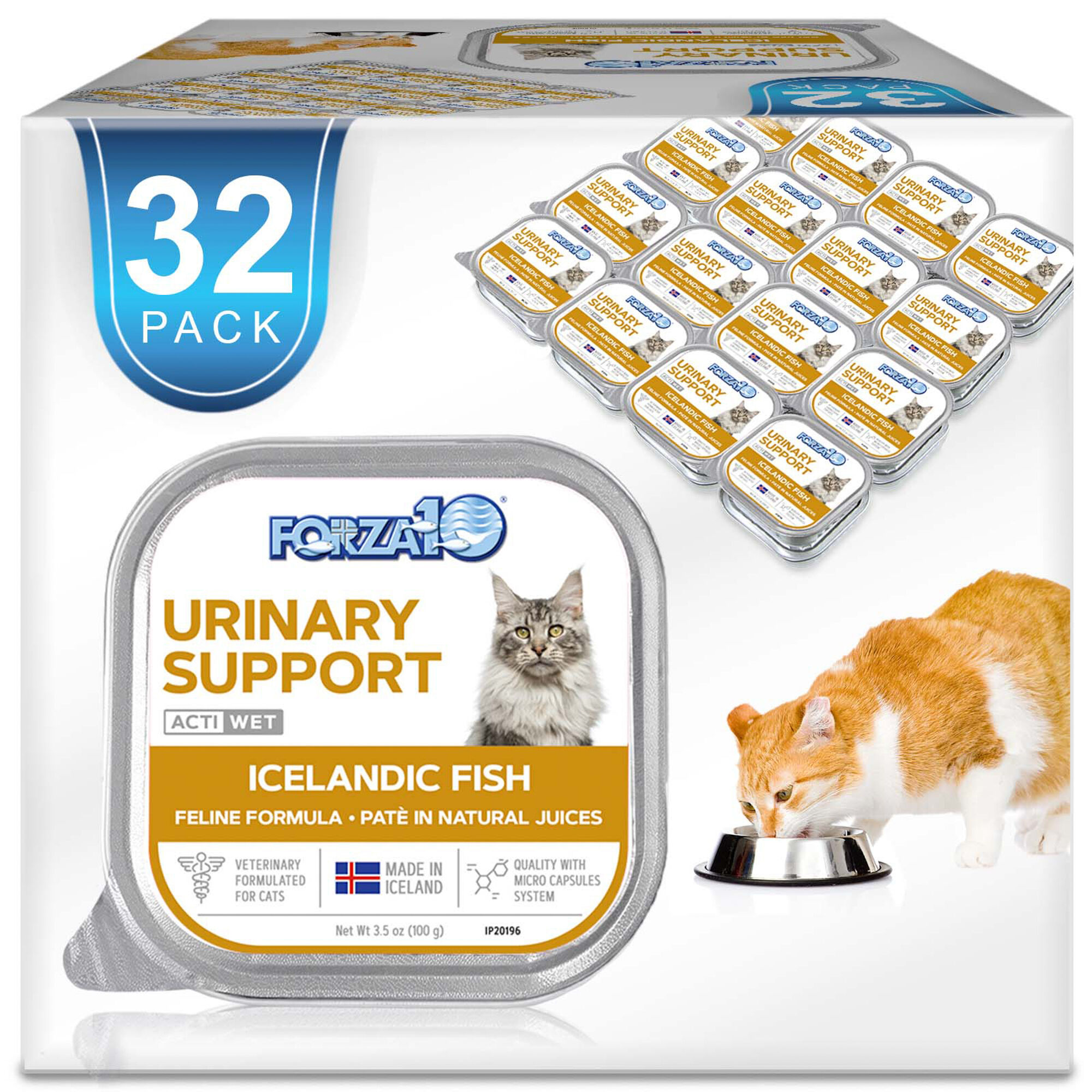 Forza10 Nutraceutic ActiWet Urinary Support Icelandic Fish Recipe