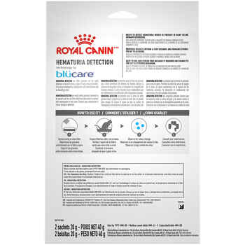 Royal Canin Veterinary Feline Hematuria Detection by Blücare - 0.7 oz Pouches - Pack of 2