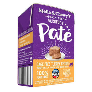 Stella & Chewy's Purrfect Pate Cage-Free Turkey Recipe Wet Cat Food 5.5 oz - Case of 12 product detail number 1.0
