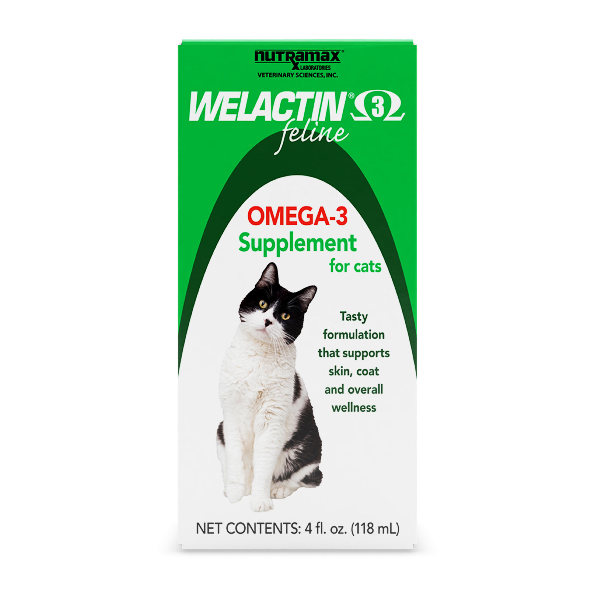 Nutramax Welactin Omega 3 Fish Oil Skin and Coat Health Supplement