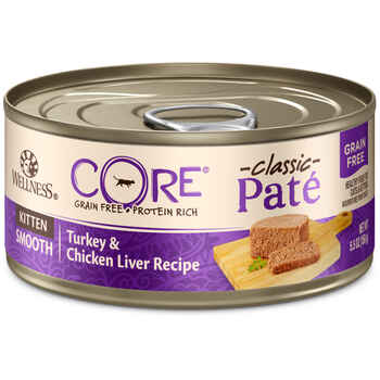 Wellness core grain free Kitten Turkey & Chicken 5.5-Ounce Can (Pack of 24) product detail number 1.0