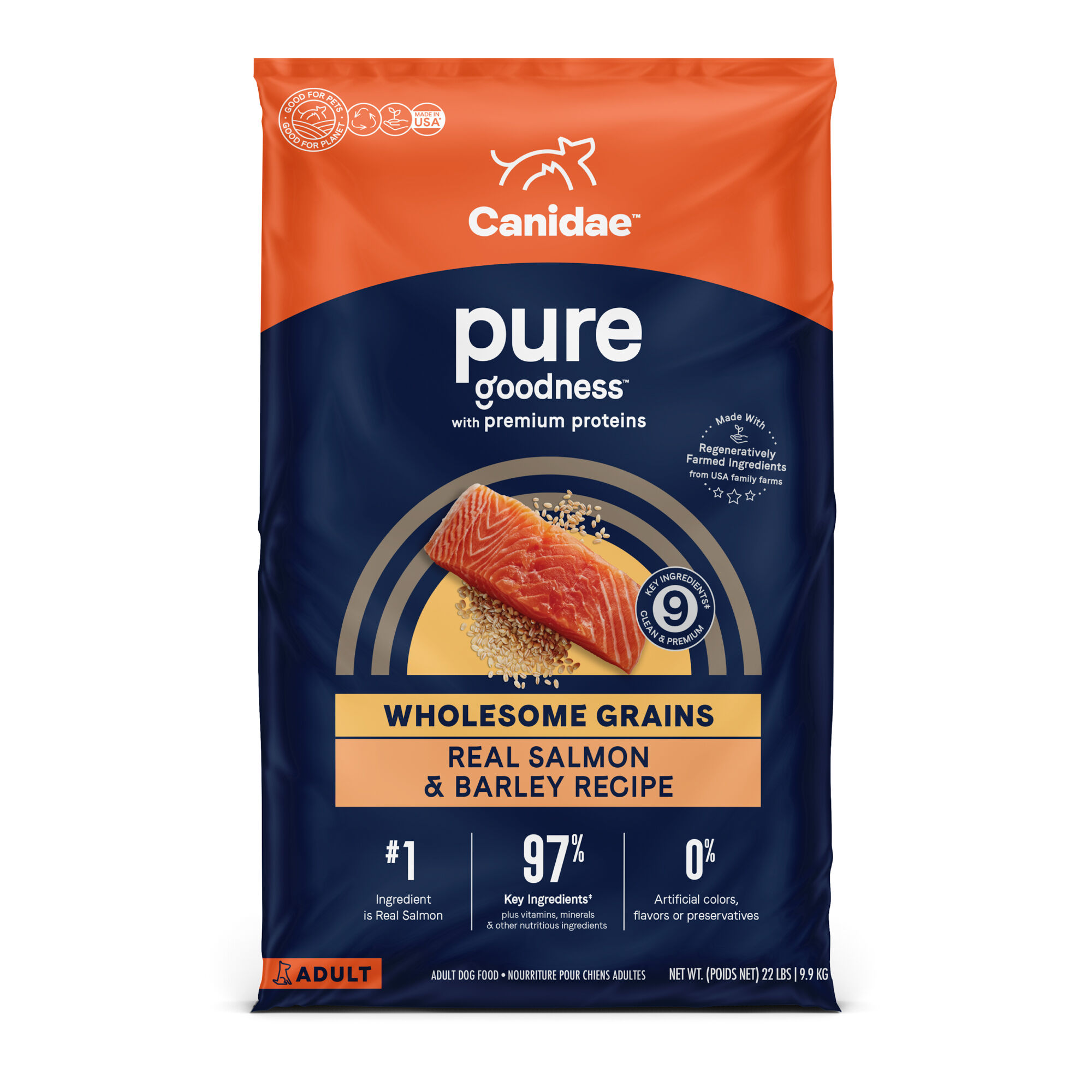 canidae salmon dog food 24lb