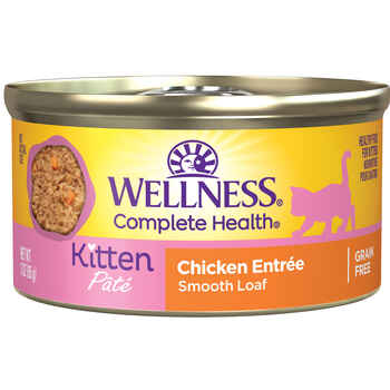 Wellness Complete Grain Free Chicken Kitten Food 3-Ounce Can (Pack of 24) product detail number 1.0