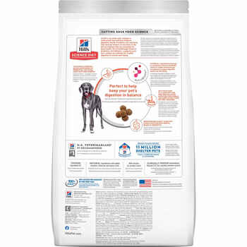 Hill's Science Diet Adult Perfect Digestion Large Breed Chicken, Brown Rice & Whole Oats Dry Dog Food - 12 lb Bag