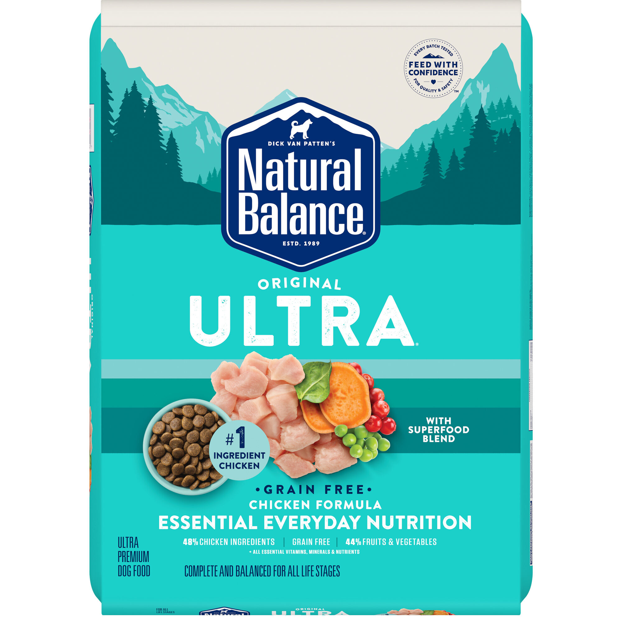 natural balance original ultra dry dog food large breed bites