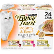Fancy Feast Classic Pate Poultry & Beef Variety Pack Wet Cat Food