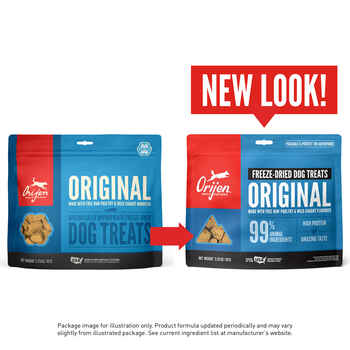 ORIJEN Original Freeze-Dried Dog Treats 1.5 oz Bag