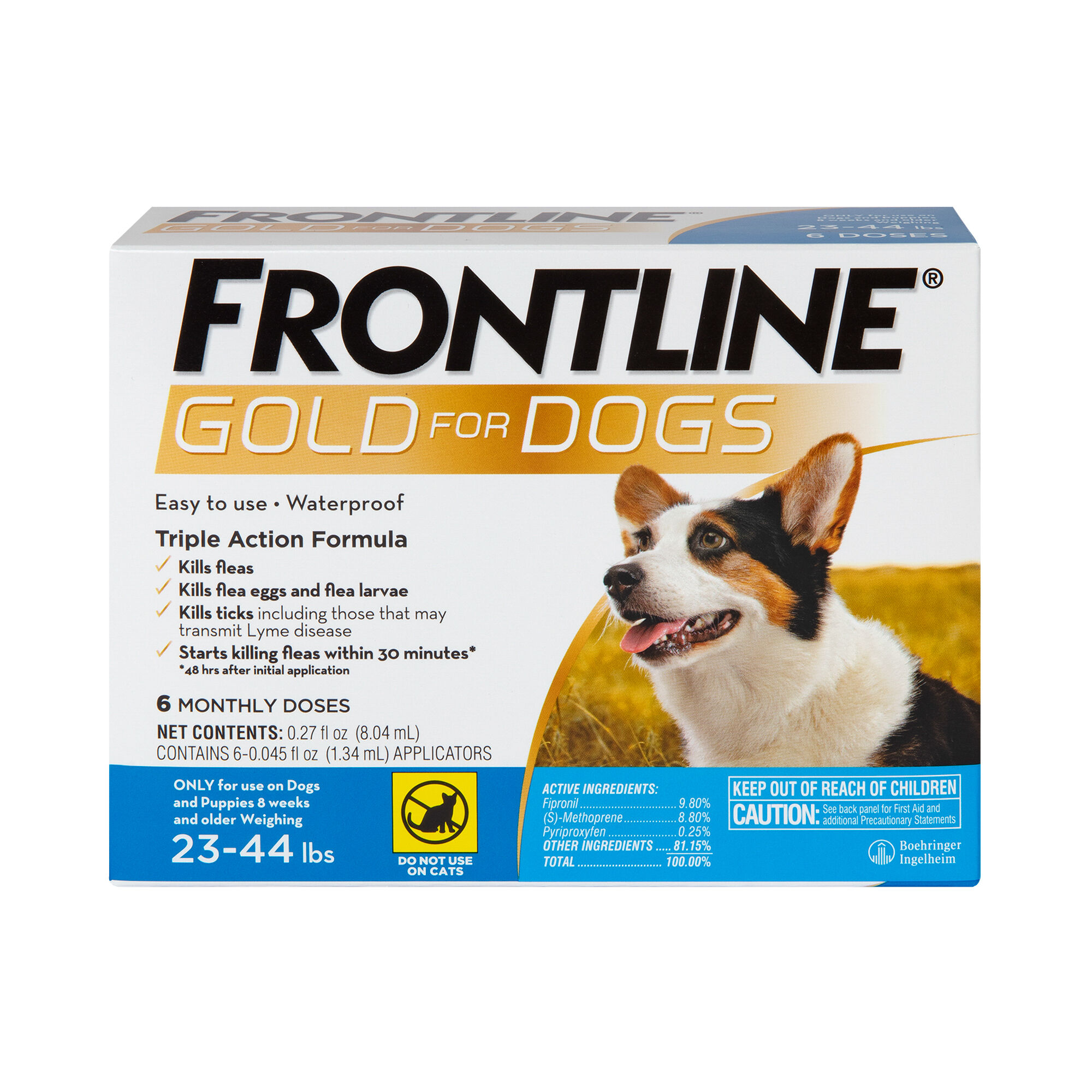 Frontline gold for dogs sales application