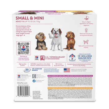 Hill's Science Diet Adult Small & Mini Breed Variety Pack Savory Chicken & Beef Stew Wet Dog Food - 3.5 oz Trays - Case of 12
