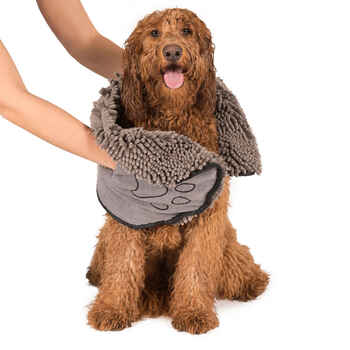 Dog Gone Smart Dirty Dog Shammy Towel - Pacific Blue