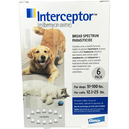 Interceptor sales pet meds