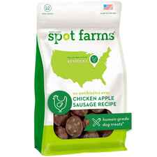 SPOT FARMS® All Natural Human Grade Dog Treats, Chicken Apple Sausage-product-tile