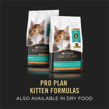 Purina Pro Plan Kitten Ocean Whitefish & Tuna Entree Flaked Wet Cat Food 3 oz Cans (Case of 24)