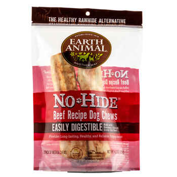 Earth Animal No-Hide® Wholesome Chews 2-pack Beef Recipe, Medium product detail number 1.0