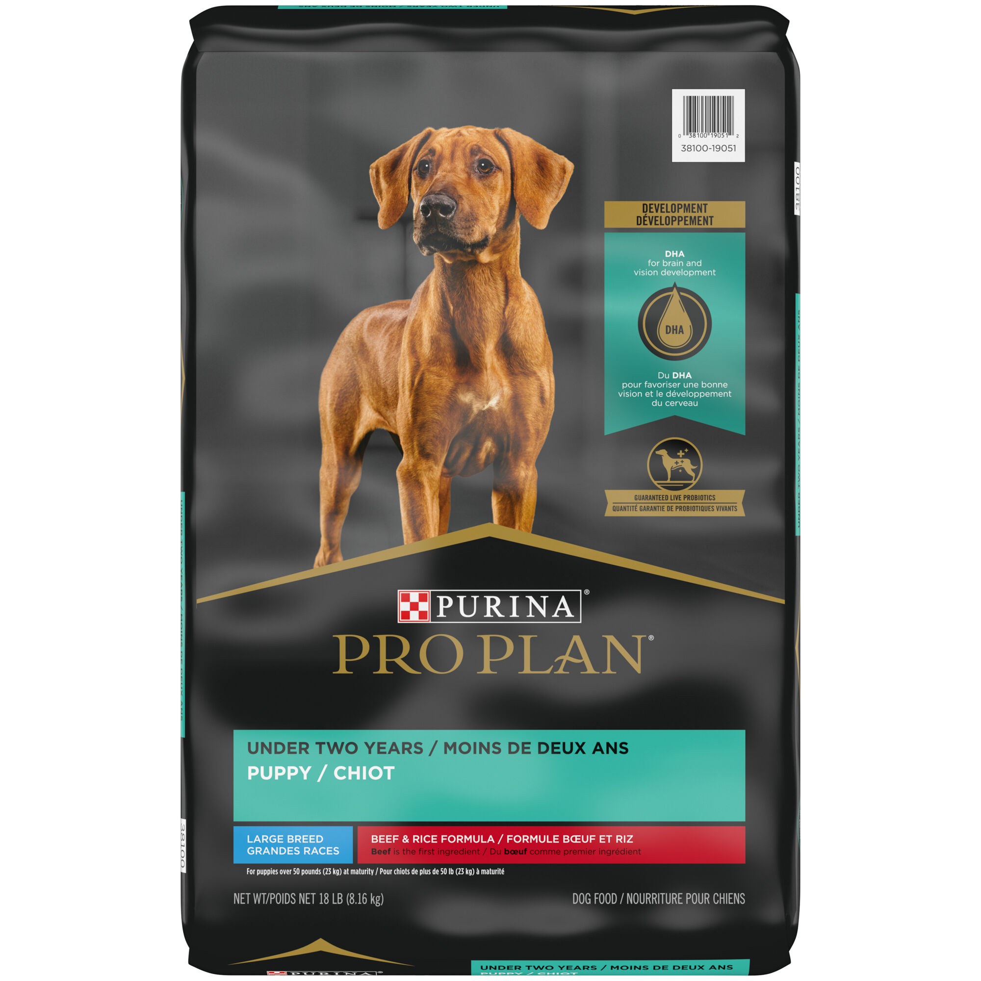 purina pro plan large breed puppy beef