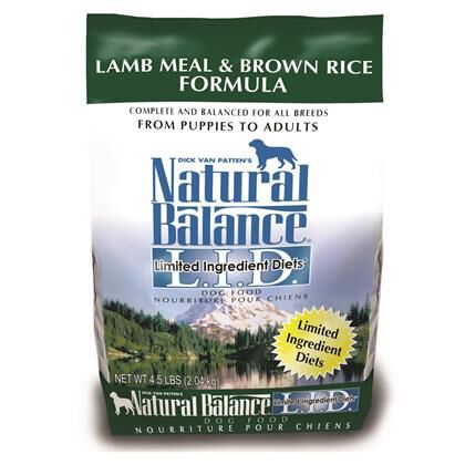 Natural balance 2024 lid lamb