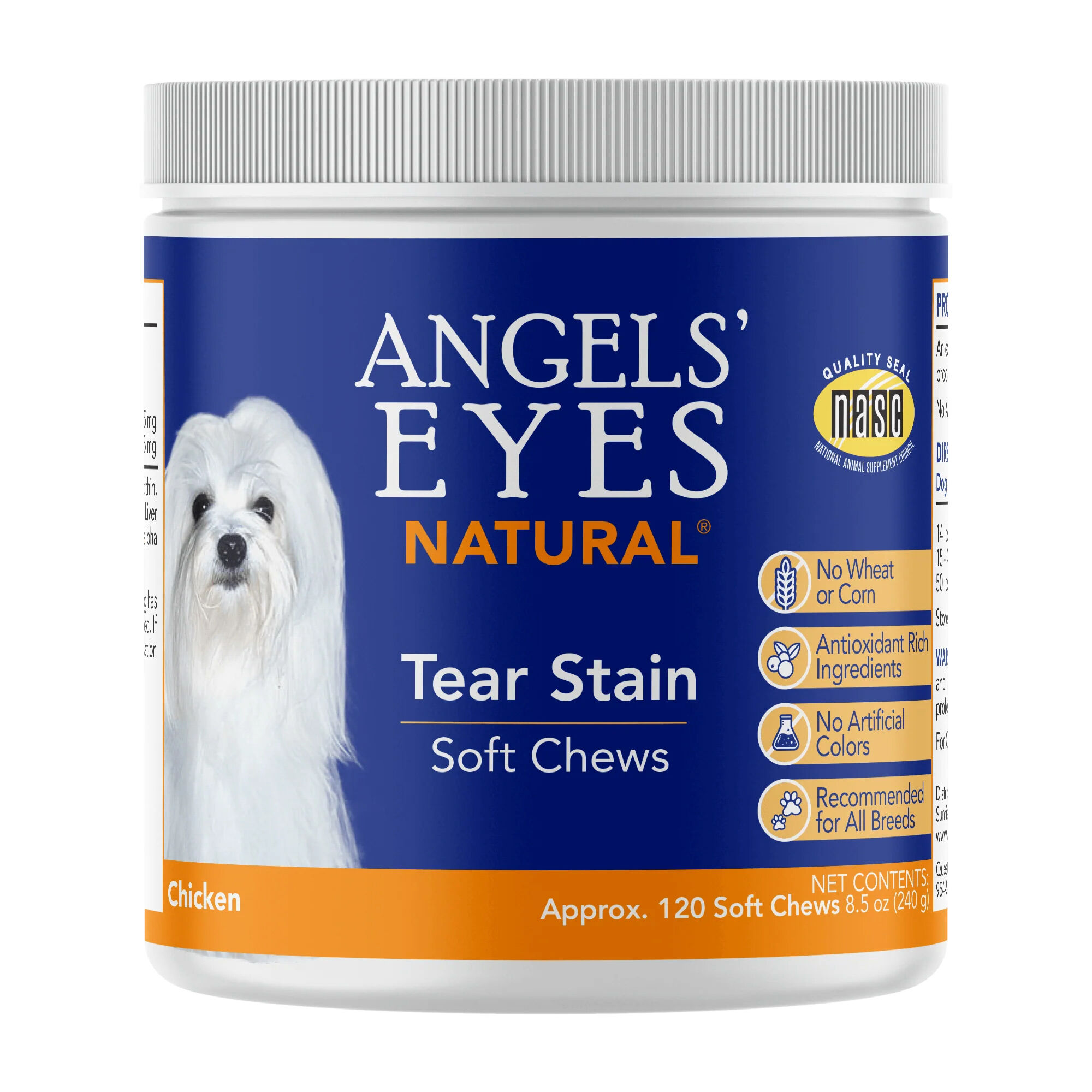 Dog food clearance for tear stains