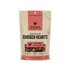 Vital Essentials Freeze Dried Vital Treats Grain Free Chicken Hearts Dog Treats 3.75 oz-product-tile
