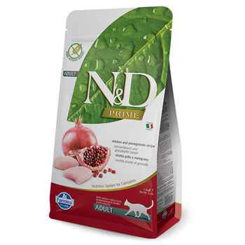 Farmina N&D Prime Adult Chicken & Pomegranate Dry Cat Food 3.3 lb Bag product detail number 1.0