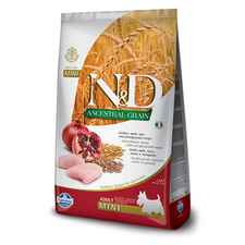 Farmina N&D Ancestral Grain Adult Mini Chicken & Pomegranate Dry Dog Food-product-tile