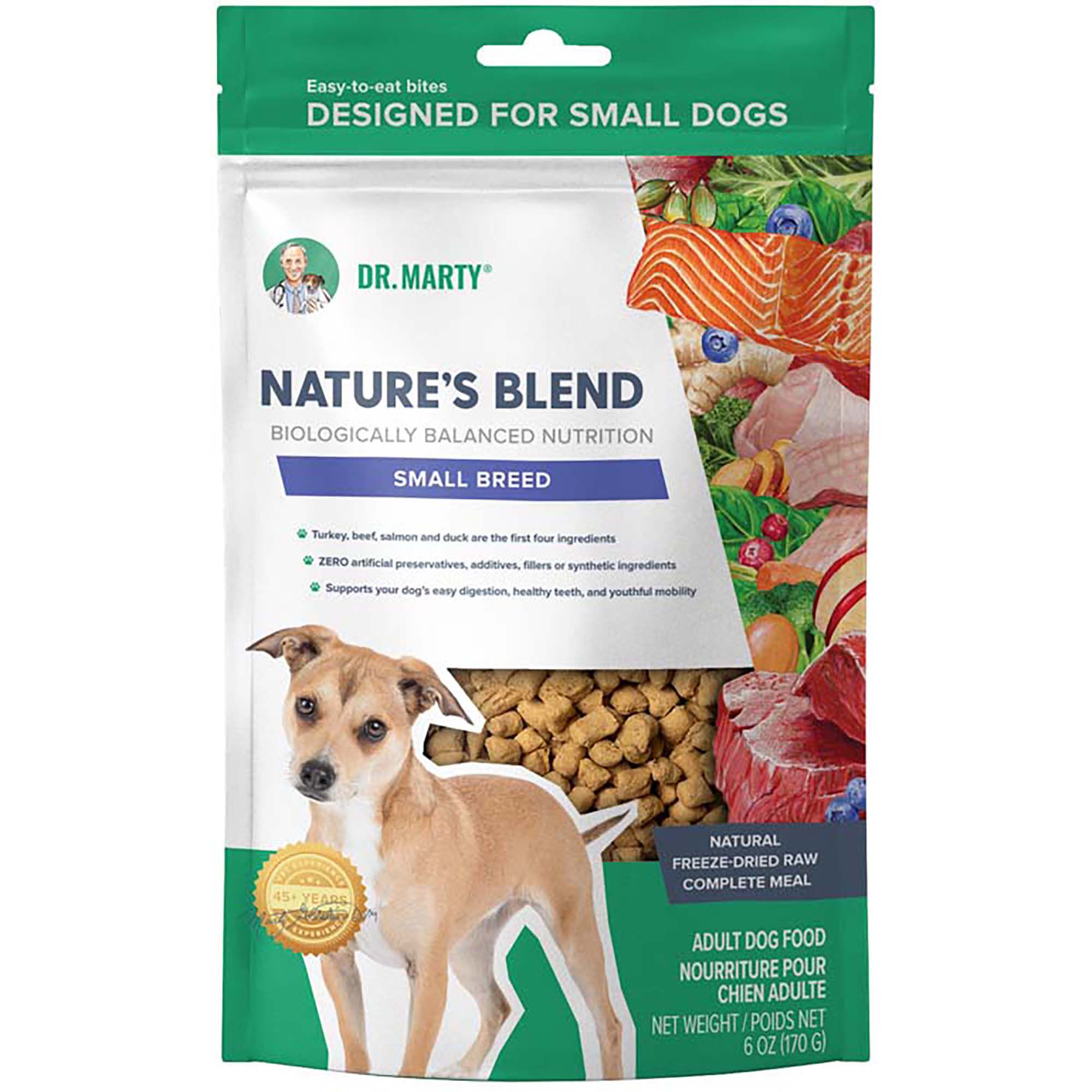 Dr. Marty Nature s Blend Small Breed Premium Freeze Dried Raw Dog