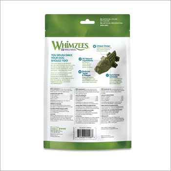 Whimzees by Wellness Alligator Natural Grain Free Dental Chews for Dogs - Small Breed - 24 count