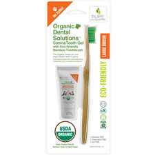 Pure and Natural Pet Organic Dental Solutions Canine Dental Kit Large Brush-product-tile