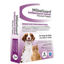 MilbeGuard - Generic to Interceptor 6 pk Large Dogs 26-50 lbs or Cats 6.1-12 lbs-product-tile