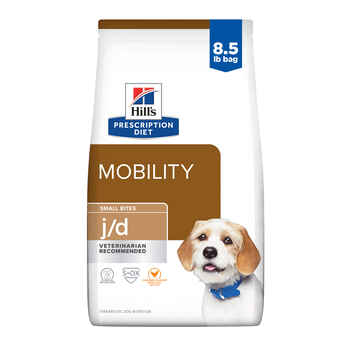 Hill's Prescription Diet j/d Joint Care Small Bites Chicken Flavor Dry Dog Food - 8.5 lb Bag product detail number 1.0