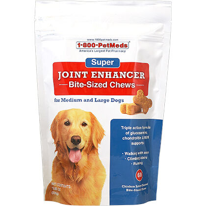 Super Joint Enhancer Bite-Sized Chews Medium & Large Dogs 60 ct