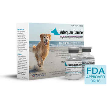 Adequan for Dogs 100 mg/ml 2 x 5 ml Vials