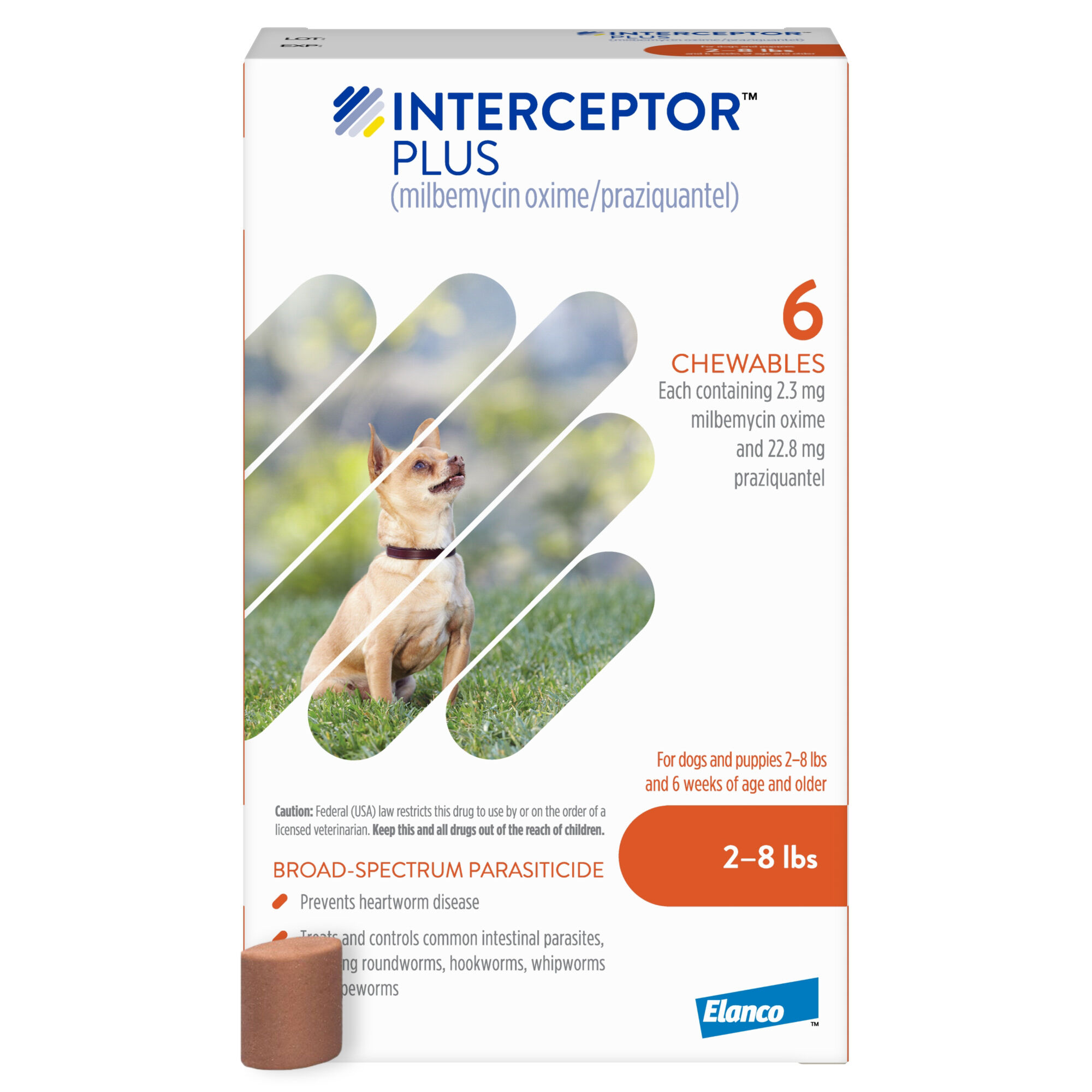 Interceptor Plus 6pk Orange 2 8 lbs 1800PetMeds