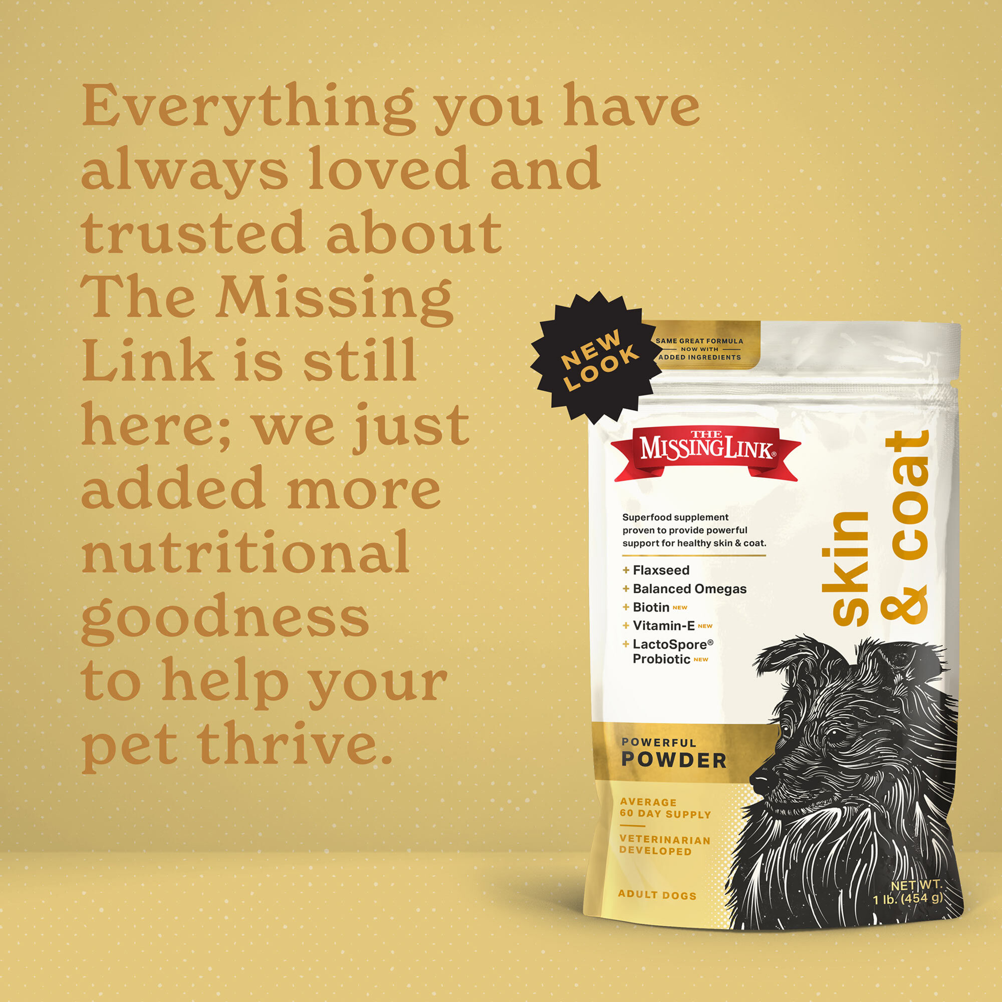 Missing link ultimate skin & coat dog discount supplement