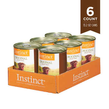 Instinct Original Grain-Free Real Rabbit Recipe Wet Dog Food - 13.2 oz Can - Case of 6
