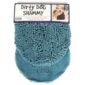 Dog Gone Smart Dirty Dog Shammy Towel - Pacific Blue product detail number 1.0