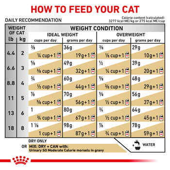 Royal Canin Veterinary Diet Feline Urinary SO Moderate Calorie Dry Cat Food - 3.3 lb Bag