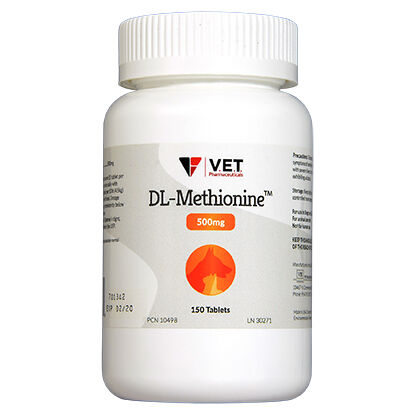 DL Methionine 500 Mg 150 ct Tablets 1800PetMeds