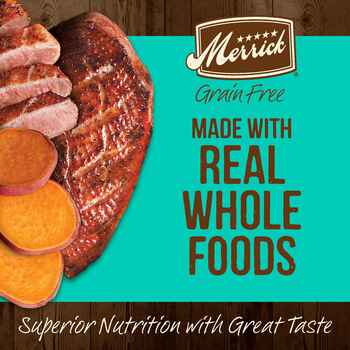 Merrick Grain Free Real Duck & Sweet Potato Dry Dog Food 22-lb