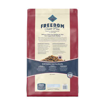 Blue Buffalo BLUE Freedom Adult Grain-Free Beef Recipe Dry Dog Food 24 lb Bag