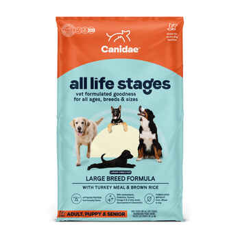 Canidae All Life Stages Large Breed Turkey Meal & Brown Rice Formula Dry Dog Food 40 lb Bag product detail number 1.0