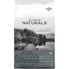 Diamond Naturals Senior Dog Chicken, Egg & Oatmeal Formula Dry Dog Food - 18 lb Bag-product-tile