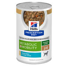 Hill's Prescription Diet Metabolic + j/d Mobility Care Vegetable & Tuna Stew Wet Dog Food-product-tile