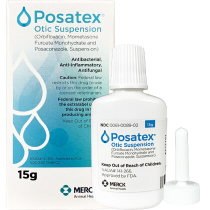 Posatex Otic Suspension - Treats Otitis 