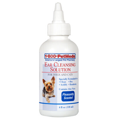 Canine ear hotsell cleaning solution