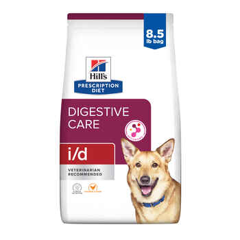 Hill's Prescription Diet i/d Digestive Care Chicken Flavor Dry Dog Food - 8.5 lb Bag product detail number 1.0