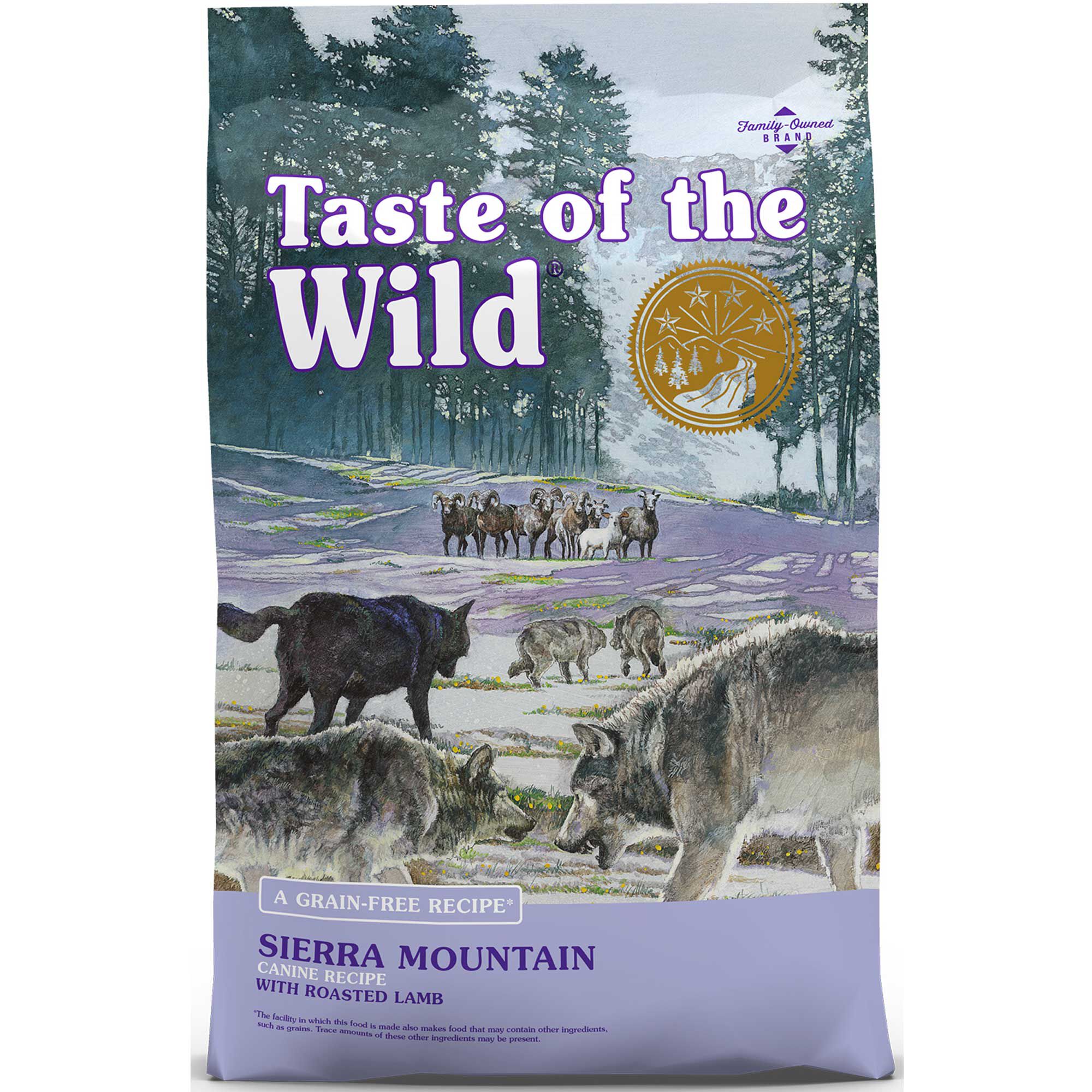 taste of the wild sierra mountain roasted lamb